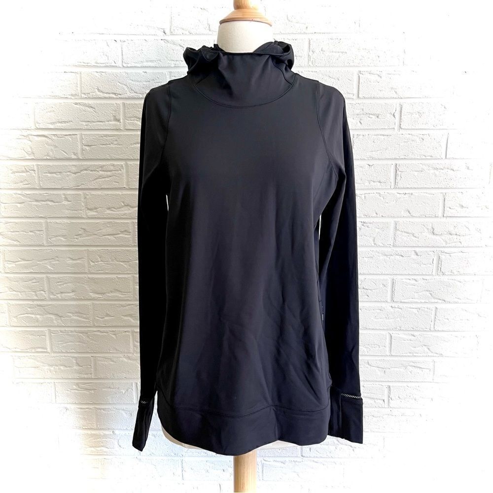 Lululemon Cadence Crusher Black Hoodie Size 8